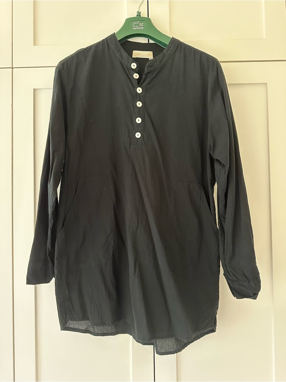 NATALIE MARTIN apres swim top in Black cotton - Picture 4 of 7